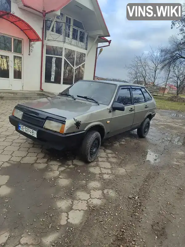 Хетчбек ВАЗ / Lada 2109 2002 1.49 л. Ручна / Механіка обл. Чернівецька, Кіцмань - Фото 1/9