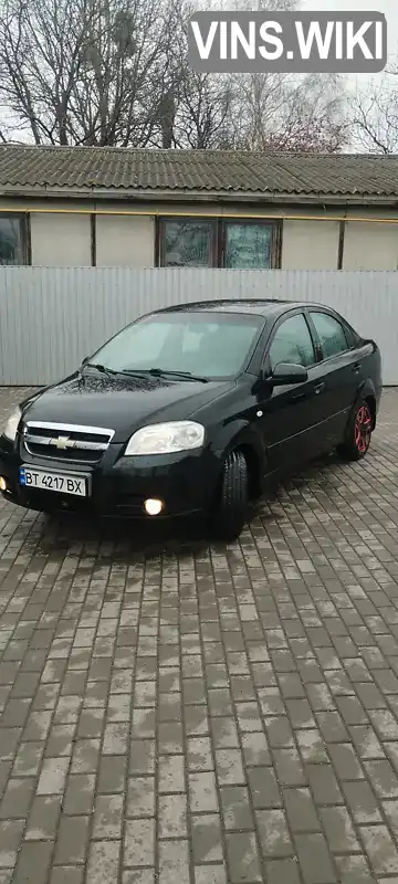 Седан Chevrolet Aveo 2007 1.5 л. Ручна / Механіка обл. Черкаська, Тальне - Фото 1/19