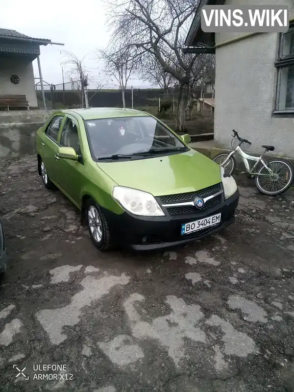 Седан Geely MK 2007 1.59 л. Ручна / Механіка обл. Тернопільська, Тернопіль - Фото 1/12