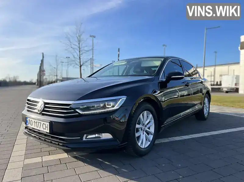 Седан Volkswagen Passat 2015 2 л. Ручна / Механіка обл. Закарпатська, Мукачево - Фото 1/21