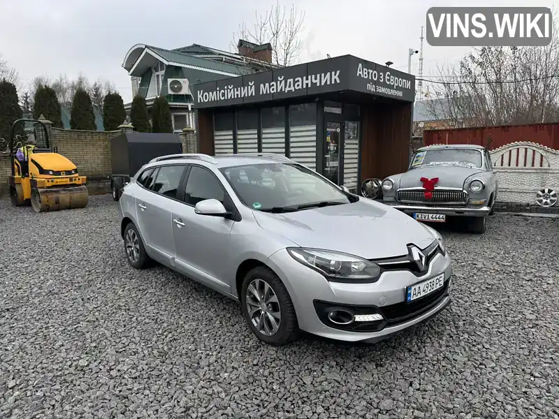 Універсал Renault Megane 2014 1.46 л. Автомат обл. Вінницька, Козятин - Фото 1/16