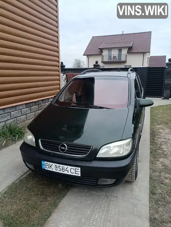 Мінівен Opel Zafira 2000 2 л. Ручна / Механіка обл. Рівненська, Березне - Фото 1/21