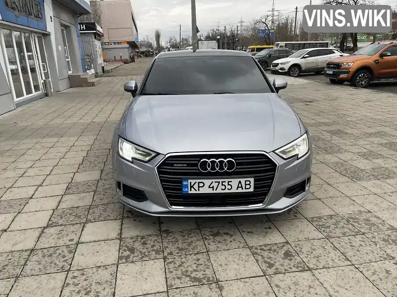 Седан Audi A3 2018 2 л. Робот обл. Запорізька, Запоріжжя - Фото 1/18