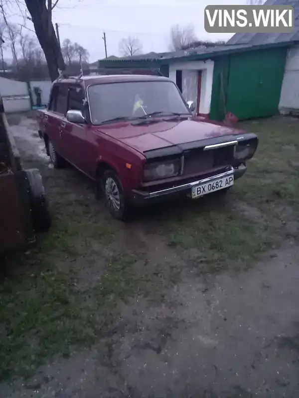 Седан ВАЗ / Lada 2107 2004 1.45 л. Ручна / Механіка обл. Хмельницька, Білогір'я - Фото 1/9