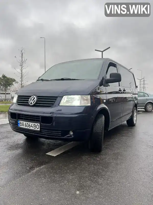 Мінівен Volkswagen Transporter 2004 1.9 л. Ручна / Механіка обл. Кіровоградська, Олександрія - Фото 1/15