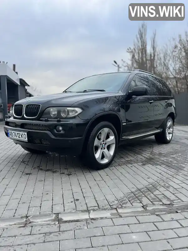 Позашляховик / Кросовер BMW X5 2004 3 л. Автомат обл. Хмельницька, Кам'янець-Подільський - Фото 1/14