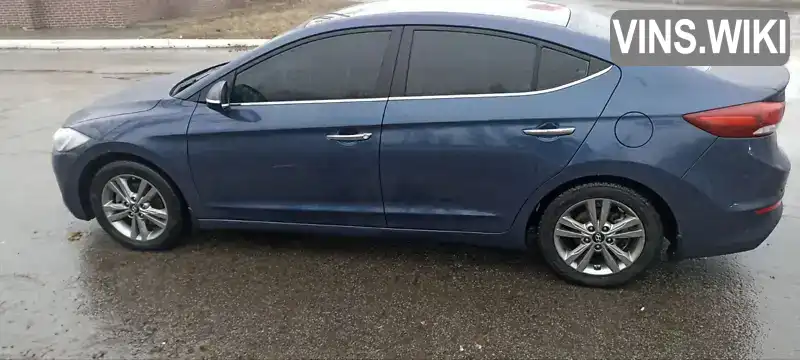 KMHD841CBHU351044 Hyundai Elantra 2017 Седан 1.6 л. Фото 2