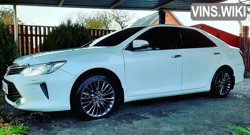 Седан Toyota Camry 2015 2.5 л. Автомат обл. Полтавська, Кременчук - Фото 1/21