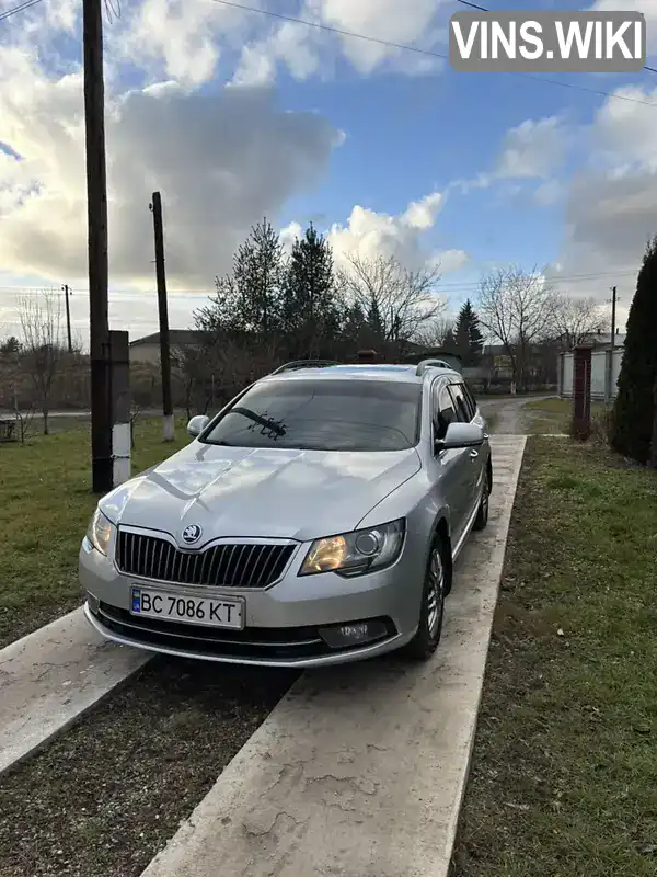 Універсал Skoda Superb 2014 2 л. Ручна / Механіка обл. Львівська, Самбір - Фото 1/21