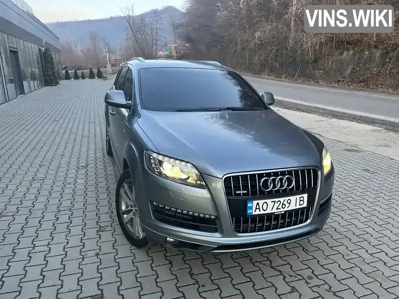 Позашляховик / Кросовер Audi Q7 2010 3 л. Автомат обл. Закарпатська, Тячів - Фото 1/14