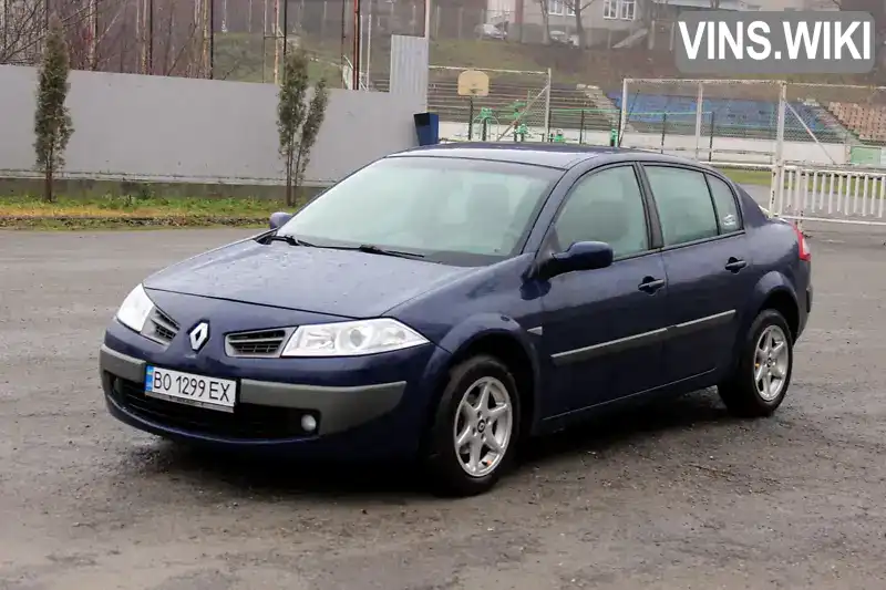 Седан Renault Megane 2007 1.39 л. Ручная / Механика обл. Тернопольская, Тернополь - Фото 1/17