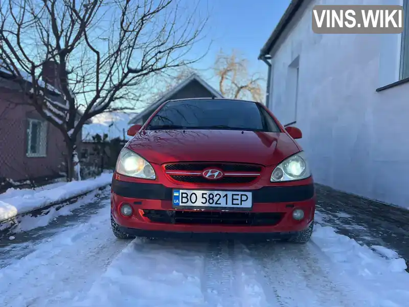 Хетчбек Hyundai Getz 2007 1.4 л. обл. Тернопільська, Тернопіль - Фото 1/21