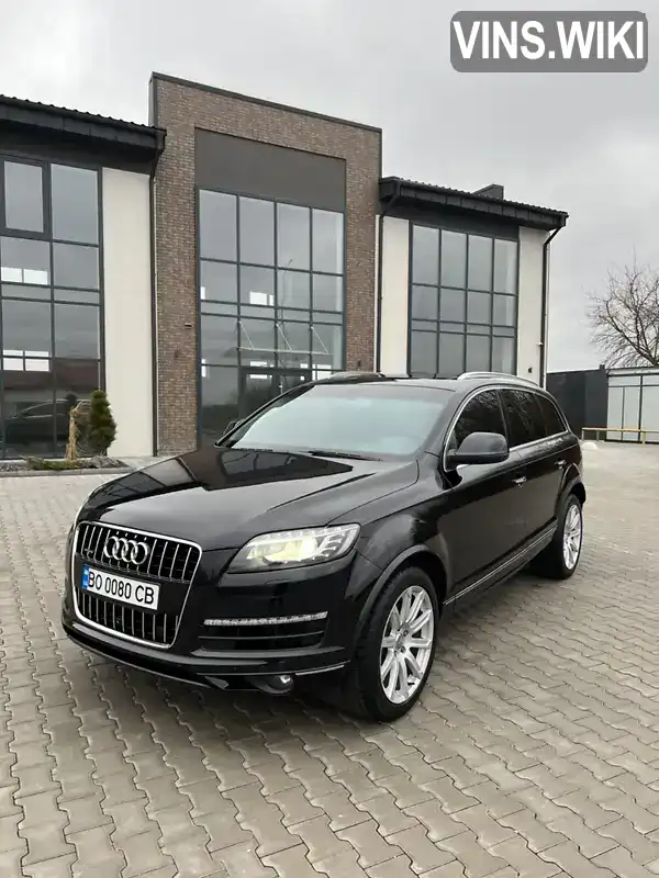 Позашляховик / Кросовер Audi Q7 2015 2.97 л. Автомат обл. Тернопільська, Тернопіль - Фото 1/21