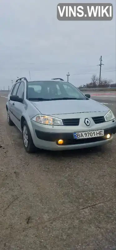 Універсал Renault Megane 2004 1.6 л. Ручна / Механіка обл. Миколаївська, Новий Буг - Фото 1/8