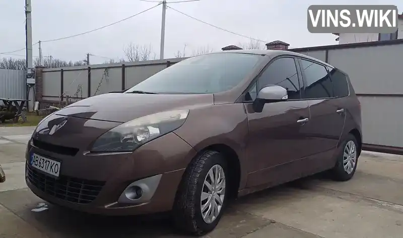 Мінівен Renault Grand Scenic 2010 1.46 л. Ручна / Механіка обл. Вінницька, Вінниця - Фото 1/21