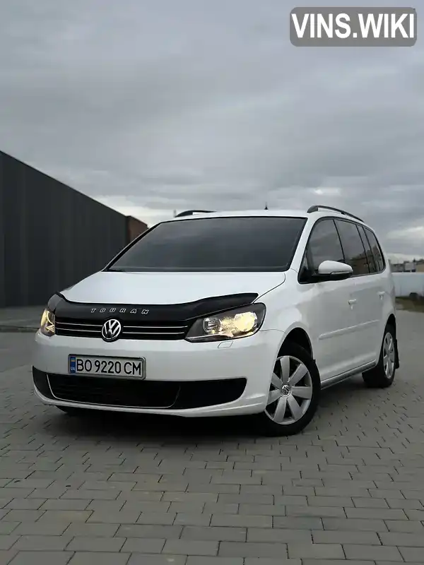 Мінівен Volkswagen Touran 2010 1.6 л. Автомат обл. Тернопільська, Чортків - Фото 1/21