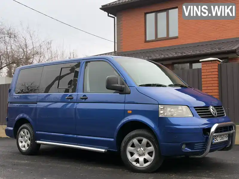 Мінівен Volkswagen Transporter 2004 2.5 л. Ручна / Механіка обл. Вінницька, Вінниця - Фото 1/21