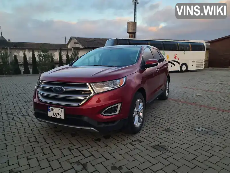 Позашляховик / Кросовер Ford Edge 2015 2 л. Автомат обл. Львівська, Львів - Фото 1/21