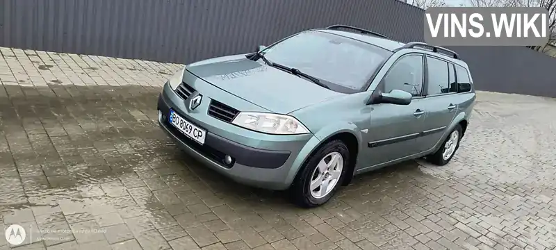 Універсал Renault Megane 2004 1.5 л. Ручна / Механіка обл. Тернопільська, Заліщики - Фото 1/10