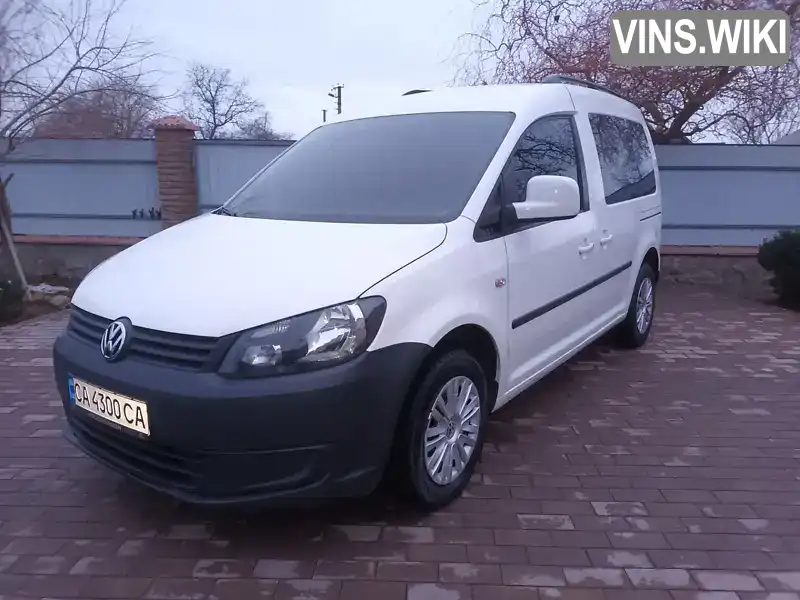 Мінівен Volkswagen Caddy 2014 1.6 л. Ручна / Механіка обл. Черкаська, Христинівка - Фото 1/21