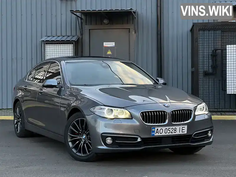 Седан BMW 5 Series 2013 2 л. Автомат обл. Закарпатська, Ужгород - Фото 1/21