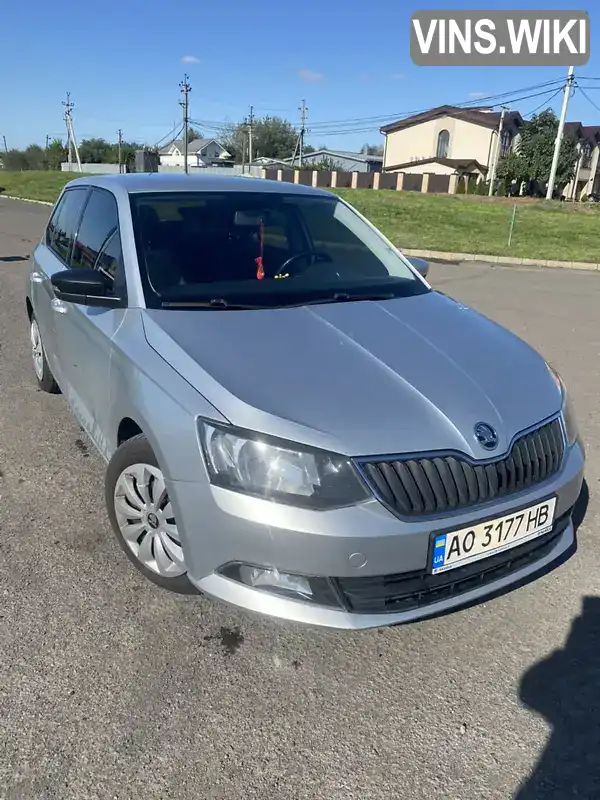 Хетчбек Skoda Fabia 2016 1 л. Ручна / Механіка обл. Закарпатська, Ужгород - Фото 1/10