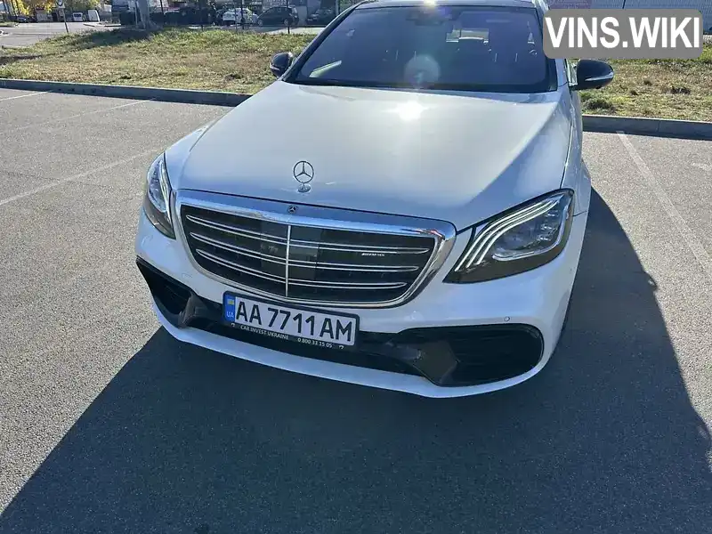 Седан Mercedes-Benz S-Class 2018 4 л. Автомат обл. Київська, Київ - Фото 1/21