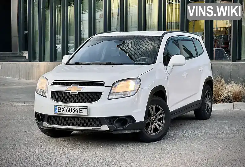 Мінівен Chevrolet Orlando 2012 2 л. Ручна / Механіка обл. Тернопільська, Тернопіль - Фото 1/21