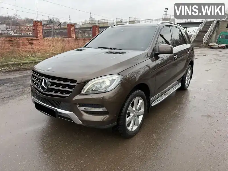 Позашляховик / Кросовер Mercedes-Benz M-Class 2012 2.99 л. Автомат обл. Харківська, Харків - Фото 1/21