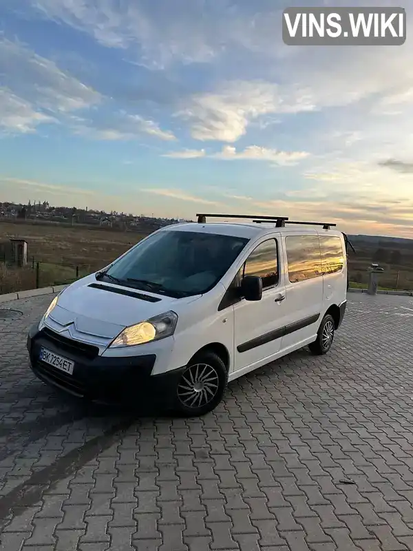 Мінівен Citroen Jumpy 2008 1.56 л. Ручна / Механіка обл. Тернопільська, Шумськ - Фото 1/21