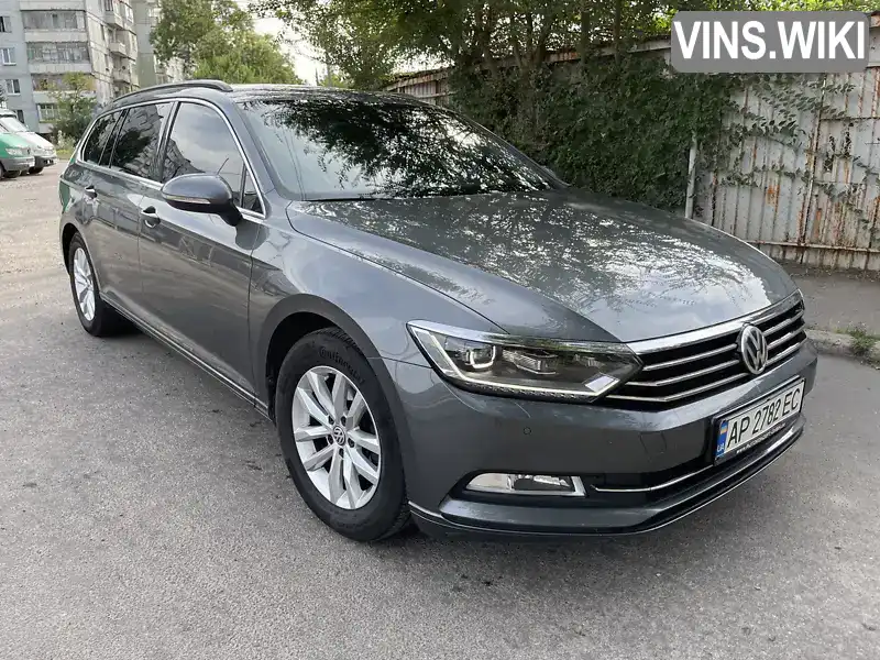 Універсал Volkswagen Passat 2015 1.97 л. Автомат обл. Запорізька, Запоріжжя - Фото 1/3