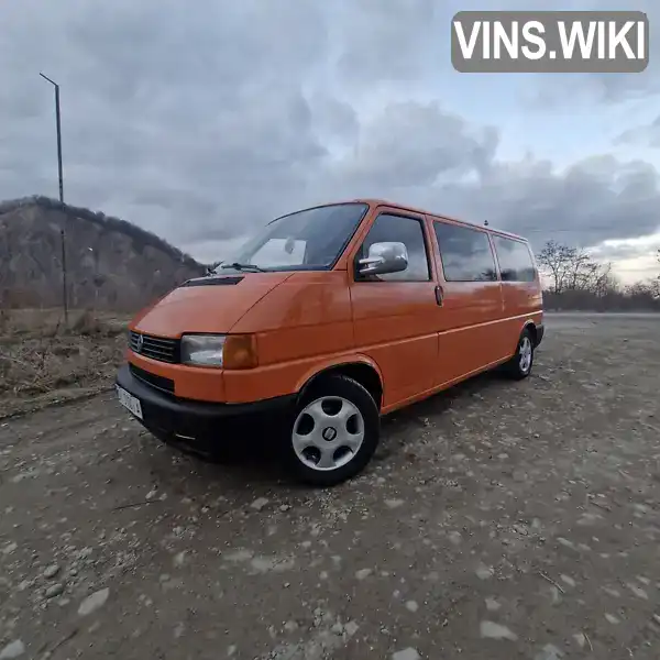 Мінівен Volkswagen Transporter 1998 2.46 л. Ручна / Механіка обл. Івано-Франківська, Надвірна - Фото 1/21