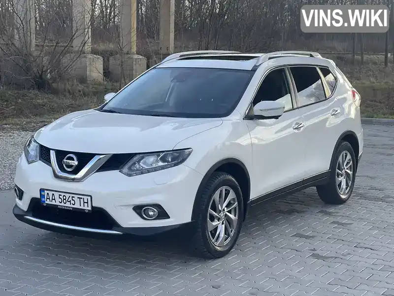 JN1TCAT32U0059285 Nissan X-Trail 2017 Позашляховик / Кросовер 1.6 л. Фото 1