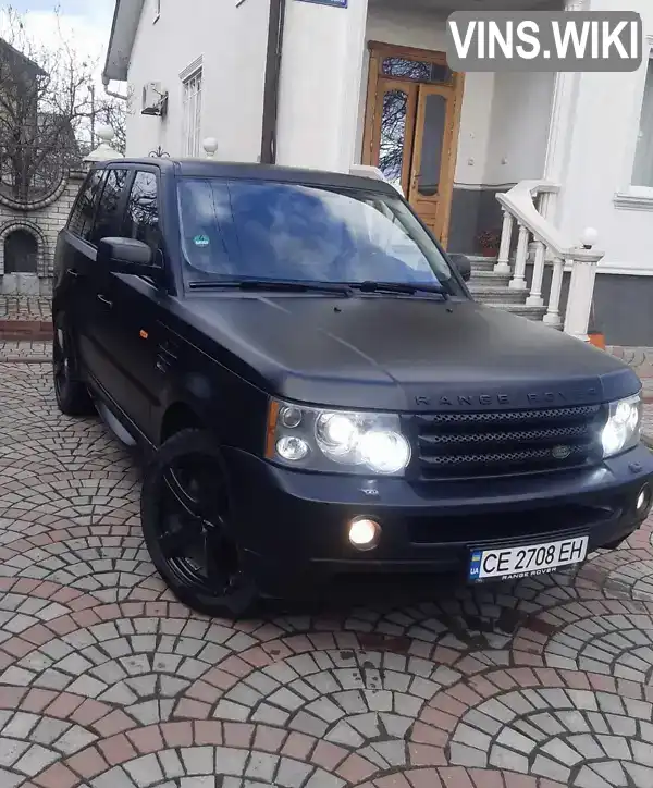 Позашляховик / Кросовер Land Rover Range Rover Sport 2007 3.6 л. Автомат обл. Чернівецька, Чернівці - Фото 1/21