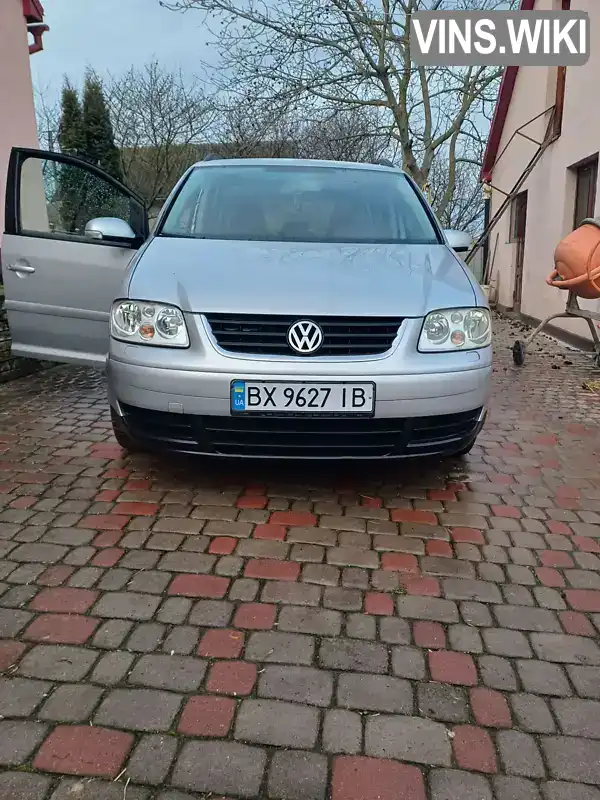 Мінівен Volkswagen Touran 2006 1.39 л. Ручна / Механіка обл. Вінницька, Ямпіль - Фото 1/21