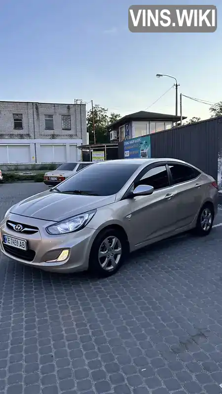 Седан Hyundai Accent 2011 1.6 л. Автомат обл. Дніпропетровська, Дніпро (Дніпропетровськ) - Фото 1/11