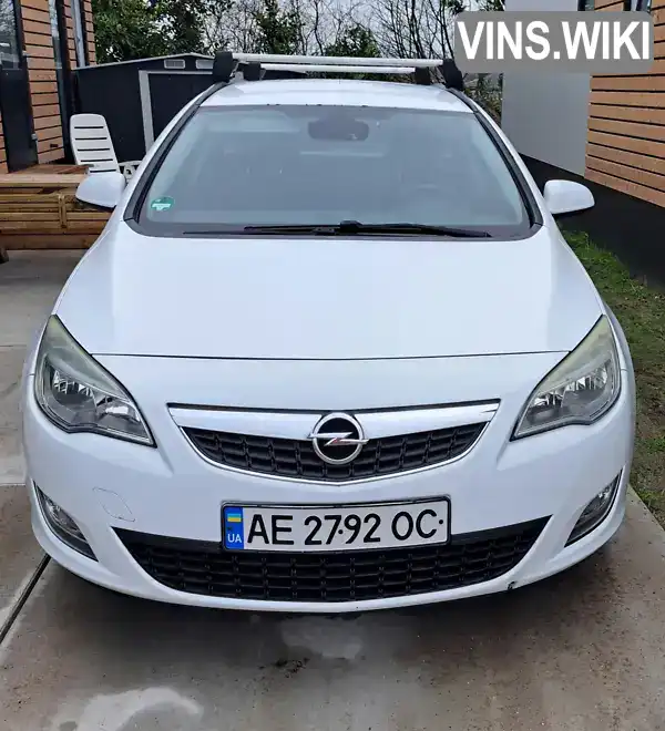 Универсал Opel Astra 2011 1.25 л. Ручная / Механика обл. Днепропетровская, Никополь - Фото 1/12