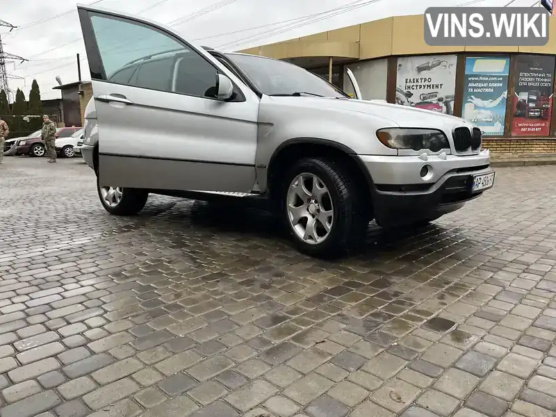 Позашляховик / Кросовер BMW X5 2001 3 л. Автомат обл. Запорізька, Запоріжжя - Фото 1/17