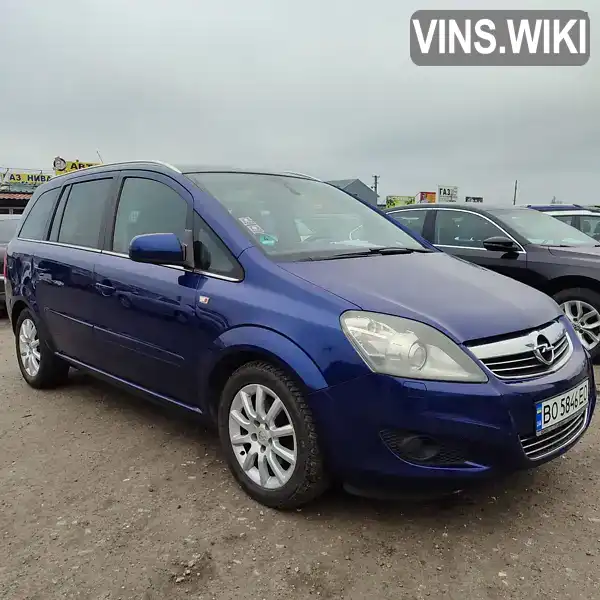 Мінівен Opel Zafira 2009 1.8 л. Ручна / Механіка обл. Тернопільська, Тернопіль - Фото 1/21