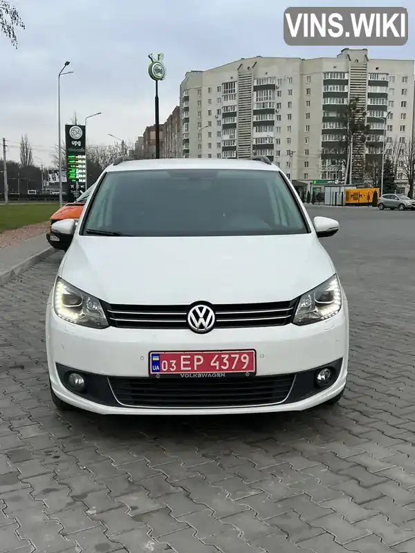 Мінівен Volkswagen Touran 2012 2 л. Автомат обл. Волинська, Луцьк - Фото 1/21