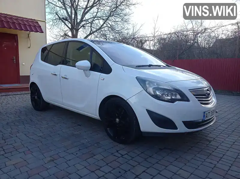 Мікровен Opel Meriva 2011 1.69 л. Ручна / Механіка обл. Івано-Франківська, Коломия - Фото 1/16