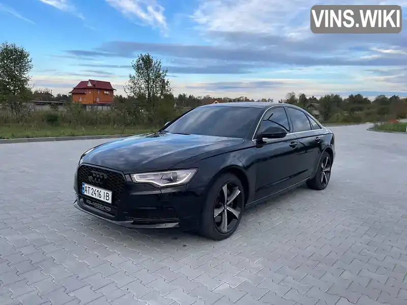 Седан Audi A6 2014 1.98 л. Автомат обл. Івано-Франківська, Богородчани - Фото 1/21