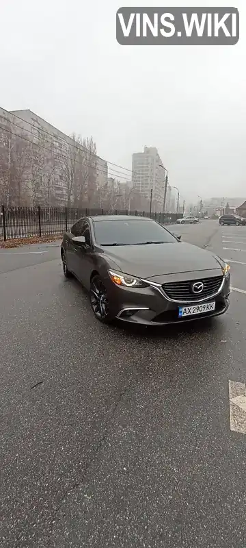 Седан Mazda 6 2016 2.49 л. Автомат обл. Харьковская, Харьков - Фото 1/21