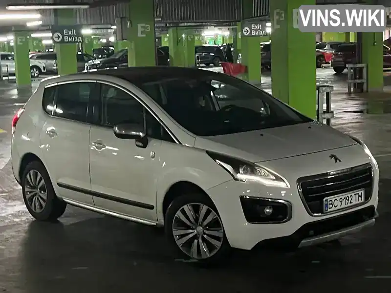 Позашляховик / Кросовер Peugeot 3008 2014 1.56 л. Ручна / Механіка обл. Львівська, Львів - Фото 1/21