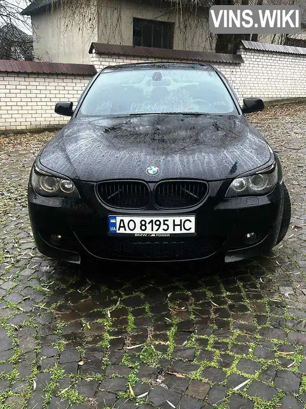 Седан BMW 5 Series 2006 3 л. Автомат обл. Закарпатська, Мукачево - Фото 1/8