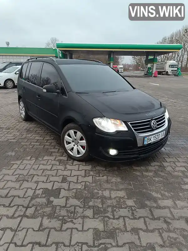 Мінівен Volkswagen Touran 2008 1.97 л. Автомат обл. Волинська, Луцьк - Фото 1/21