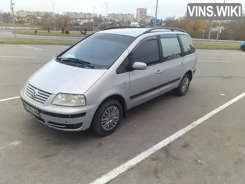 Мінівен Volkswagen Sharan 2001 1.9 л. обл. Вінницька, Немирів - Фото 1/14