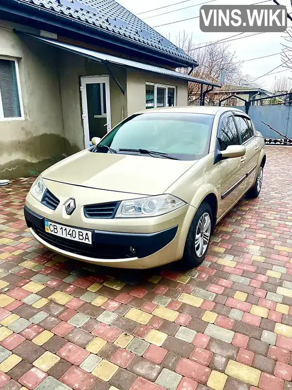 Седан Renault Megane 2006 1.39 л. Ручна / Механіка обл. Чернігівська, Прилуки - Фото 1/11