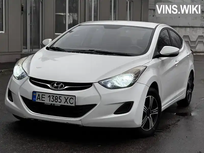 Седан Hyundai Elantra 2012 1.59 л. Автомат обл. Дніпропетровська, Дніпро (Дніпропетровськ) - Фото 1/18