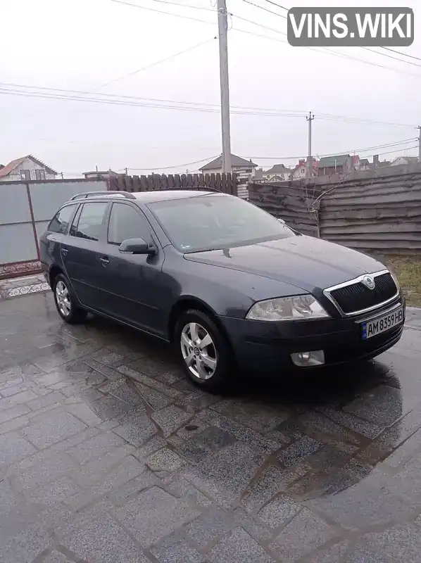 Універсал Skoda Octavia 2008 1.97 л. Ручна / Механіка обл. Житомирська, Житомир - Фото 1/13